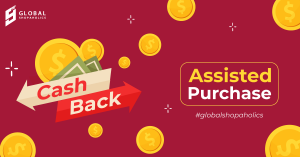 Cashback offer banner highlighting savings on package forwarding, international shipping, USA address, and parcel consolid...