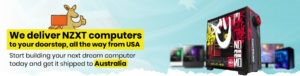 NZXT computer parts shipped via package forwarding with USA address and parcel consolidation for international shipping to...