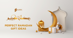 Ramadan-themed banner highlighting package forwarding, international shipping, USA address, and parcel consolidation servi...