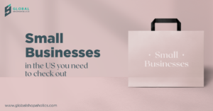Small businesses in the US preparing packages for international shipping and forwarding with GlobalShopaholics service.