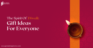 Spirit of Diwali celebration with festive gifts ready for international shipping via GlobalShopaholics forwarding servic