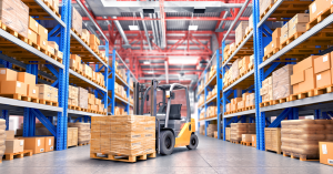 Package forwarding process showing international shipping from USA address with parcel consolidation services at GlobalSho...