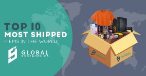 Top 10 international shipping services highlighting package forwarding, USA address use, and parcel consolidation benefits.