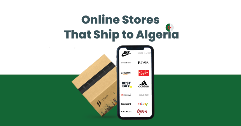Lojas online que enviam para a Argélia