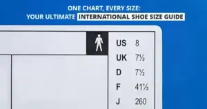 International Shoe Size Conversion Chart