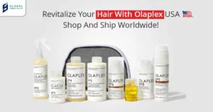 Revitalize your hair with Olaplex, shipped worldwide via GlobalShopaholics USA package forwarding service.