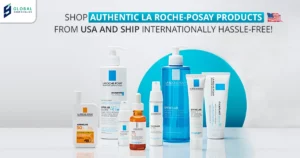 Authentic La Roche-Posay skincare products available with USA package forwarding and international shipping on GlobalSho