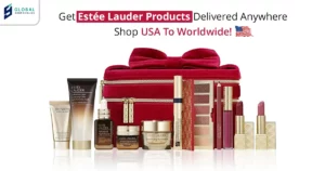 Estée Lauder beauty products available with USA package forwarding and international shipping at Global Shopaholics.