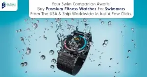 Swimming watches available for international shipping and USA package forwarding with GlobalShopaholics.