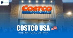 Costco USA products ready for international shipping with GlobalShopaholics forwarding service packaging.