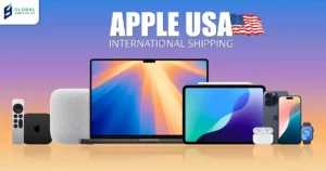 Apple products ready for USA package forwarding and international shipping with GlobalShopaholics service