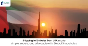 shipping to Emirates from USA
