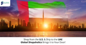 Shop from the U.S. and ship to the UAE with reliable package forwarding and international shipping services.