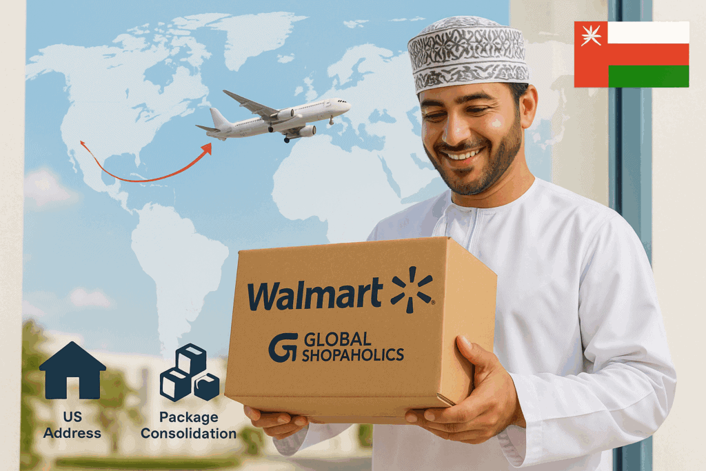 Walmart shipping to Oman