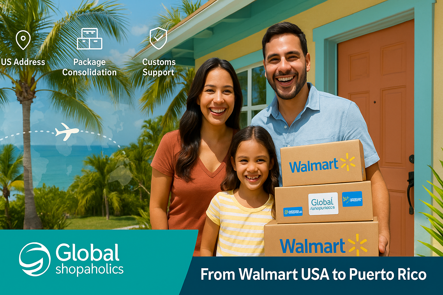 Does Walmart Ship to Puerto Rico? Try Global Shopaholics for Easy Delivery!