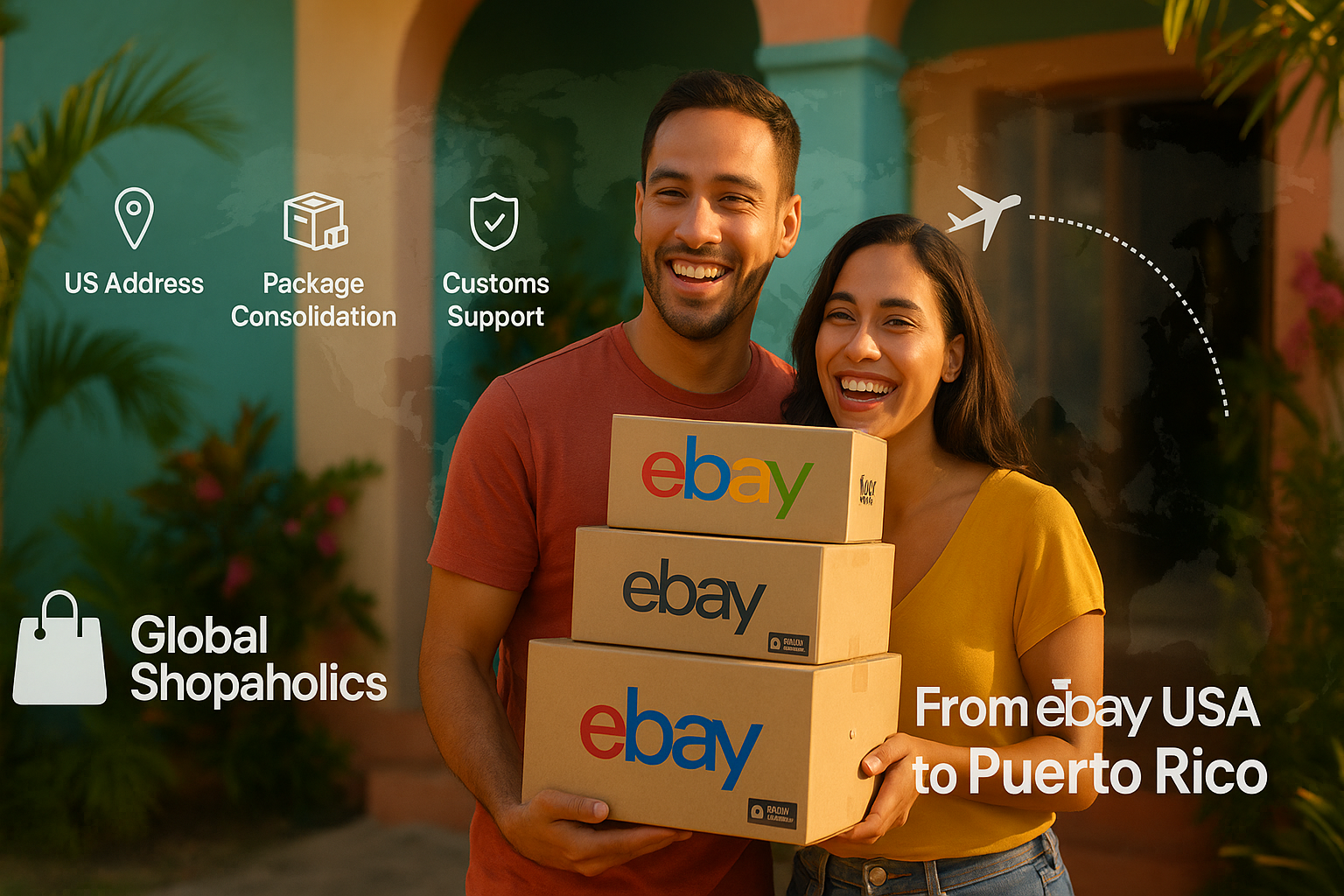 Does eBay Ship to Puerto Rico? Try Global Shopaholics for Easy Delivery!