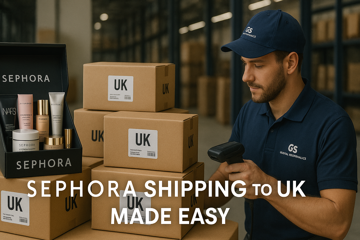 Sephora Shipping to UK