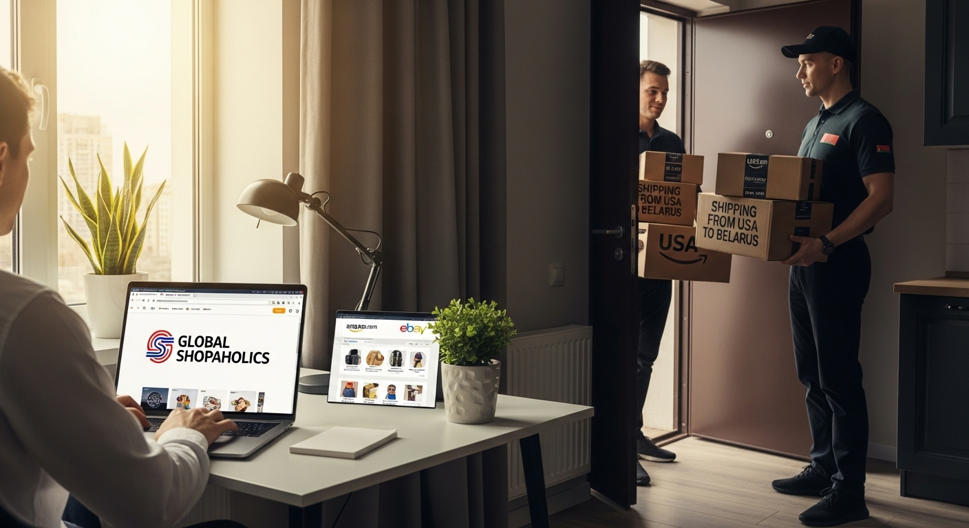Shipping to Belarus from USA with Global Shopaholics: Costs, Best Ways, and International Store Options.