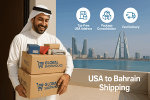 From USA to Bahrain Shipping