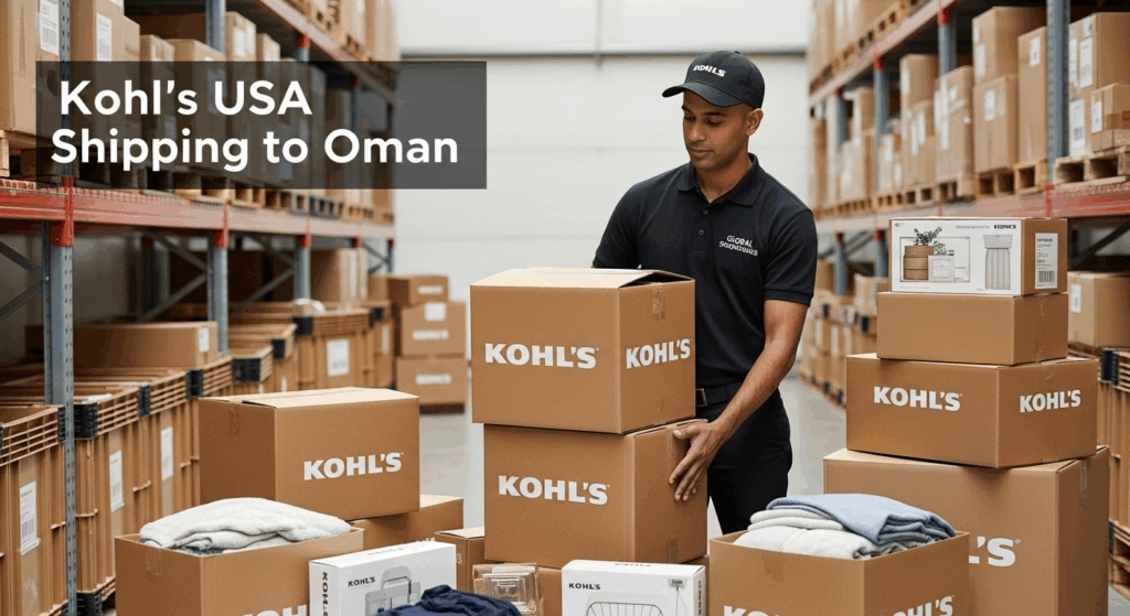 Kohl’s USA Shipping to Oman