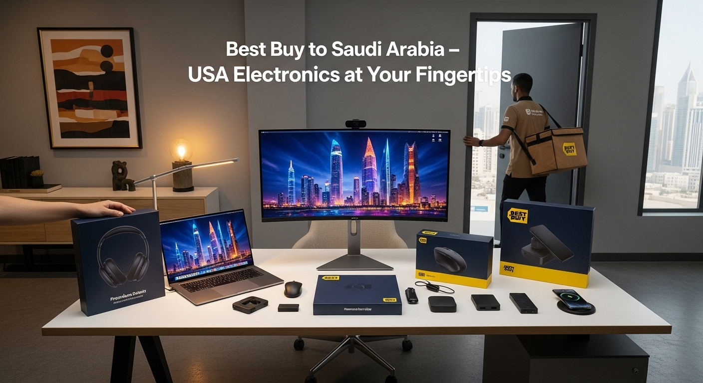 Best Buy Shipping to Saudi Arabia with Global Shopaholics: How to Get USA Electronics Delivered Quickly.