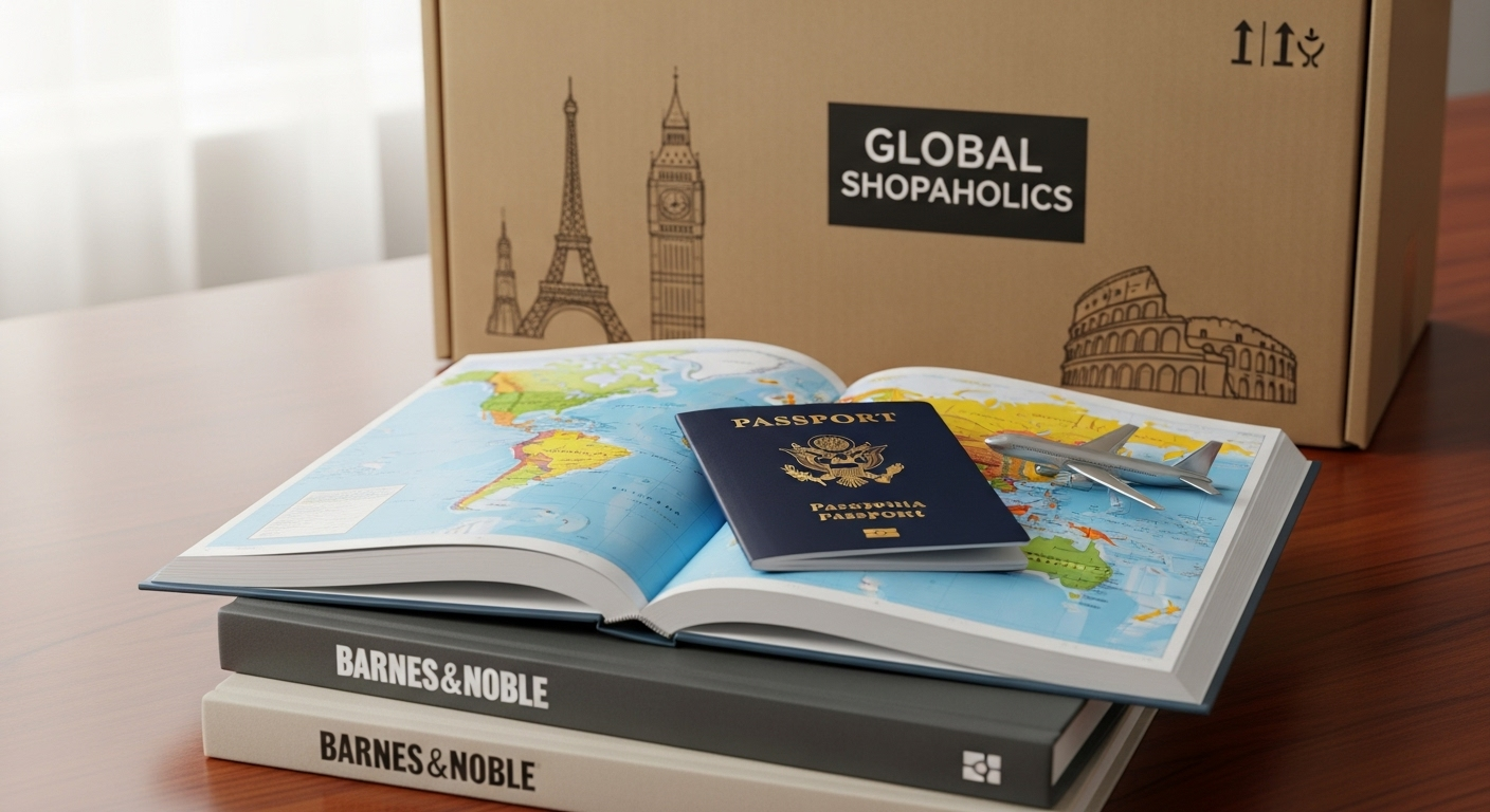 Does Barnes & Noble Ship to Europe? Here’s the Smart Way with Global Shopaholics.