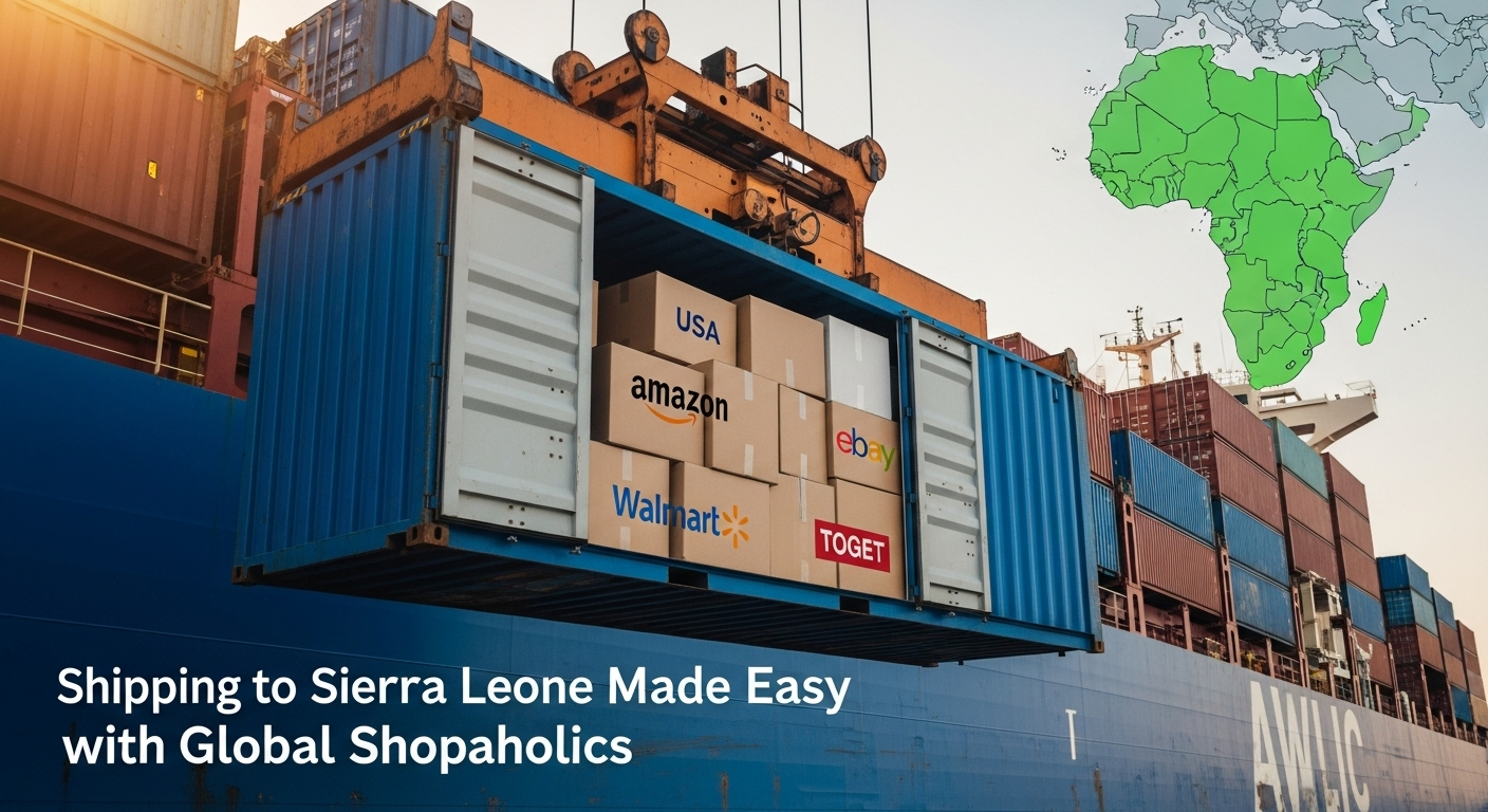 Shipping to Sierra Leone with Global Shopaholics: Complete Guide to Buying from the USA.