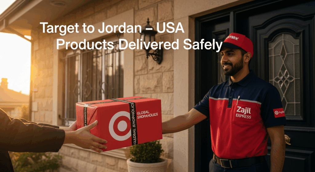 Target shipping to Jordan