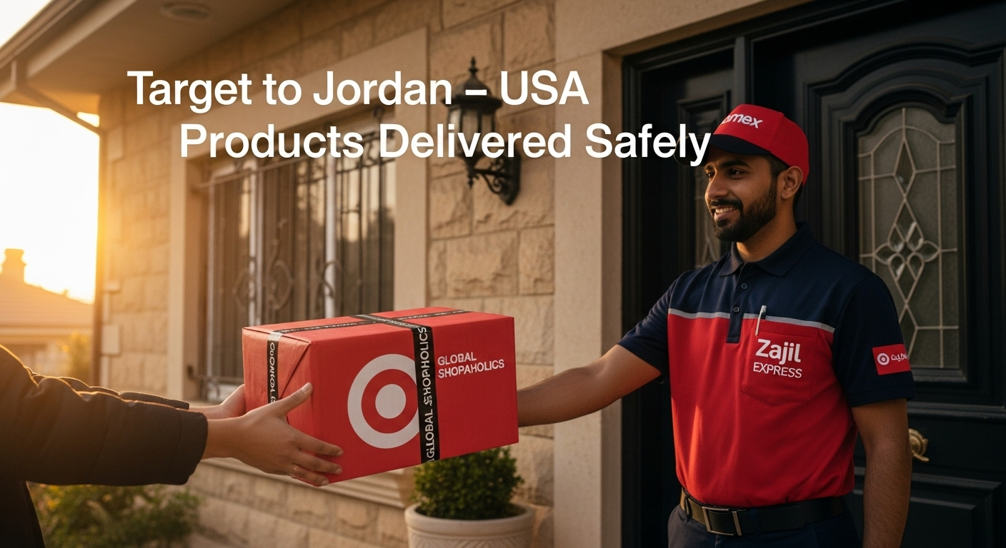 Target Shipping to Jordan with Global Shopaholics: How to Get USA Products Delivered Safely.