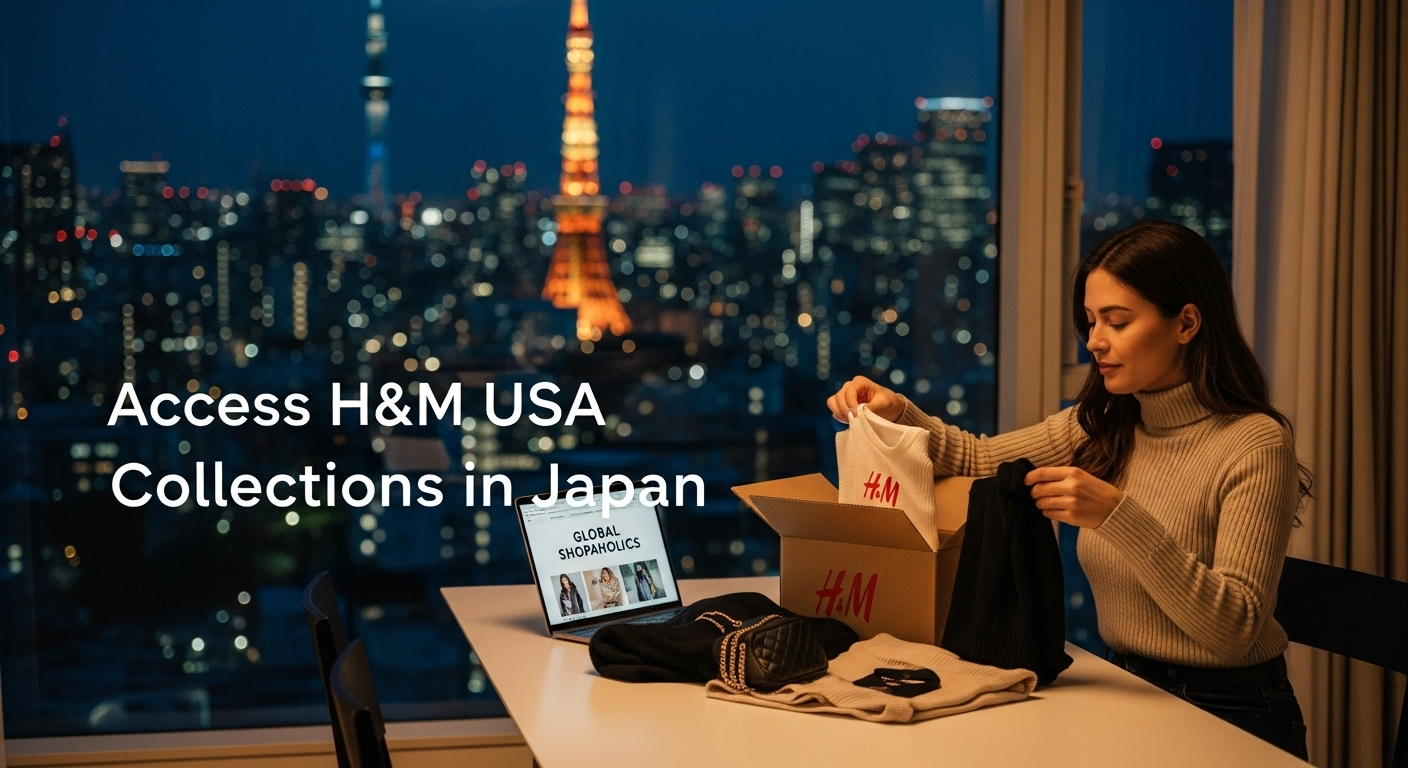 Does H&M Ship to Japan? Access H&M USA with Global Shopaholics.