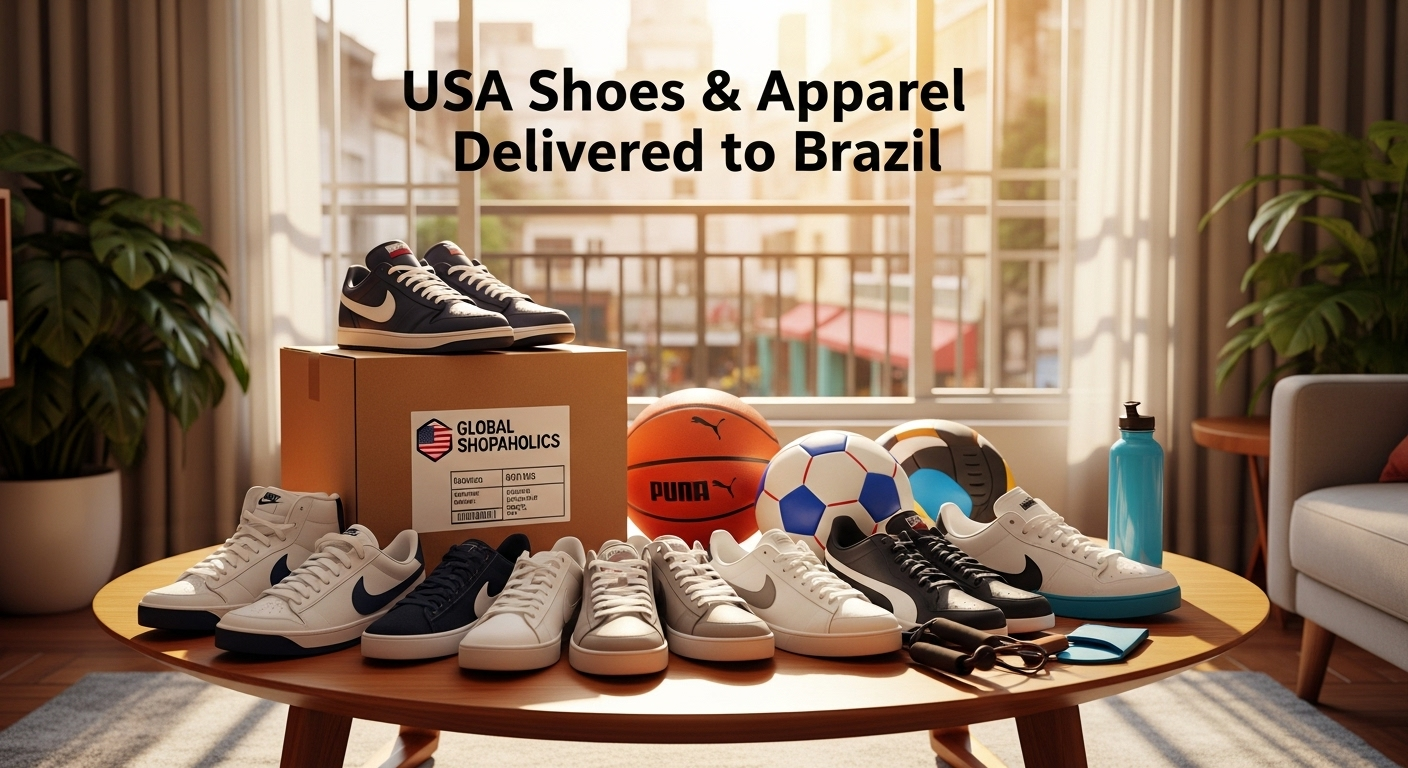 Does Nike Ship to Brazil? Global Shopaholics Delivers USA Gear.