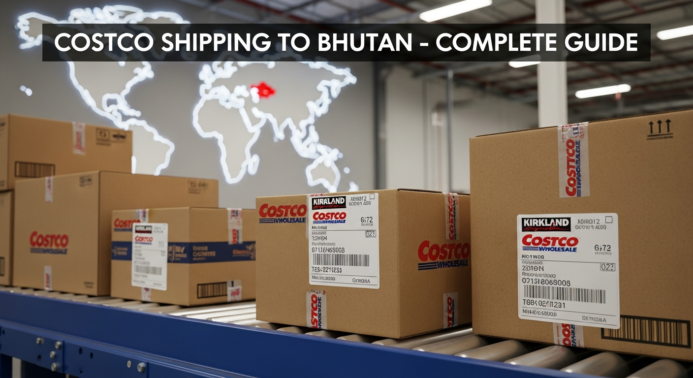 Does Costco Ship to Bhutan from USA? Complete International Shipping Guide with Global Shopaholics.