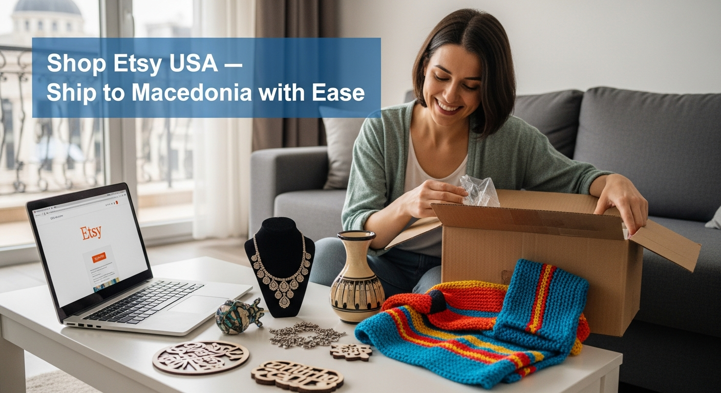 Does Etsy Ship to Macedonia? Get U.S. Etsy Products with Global Shopaholics.