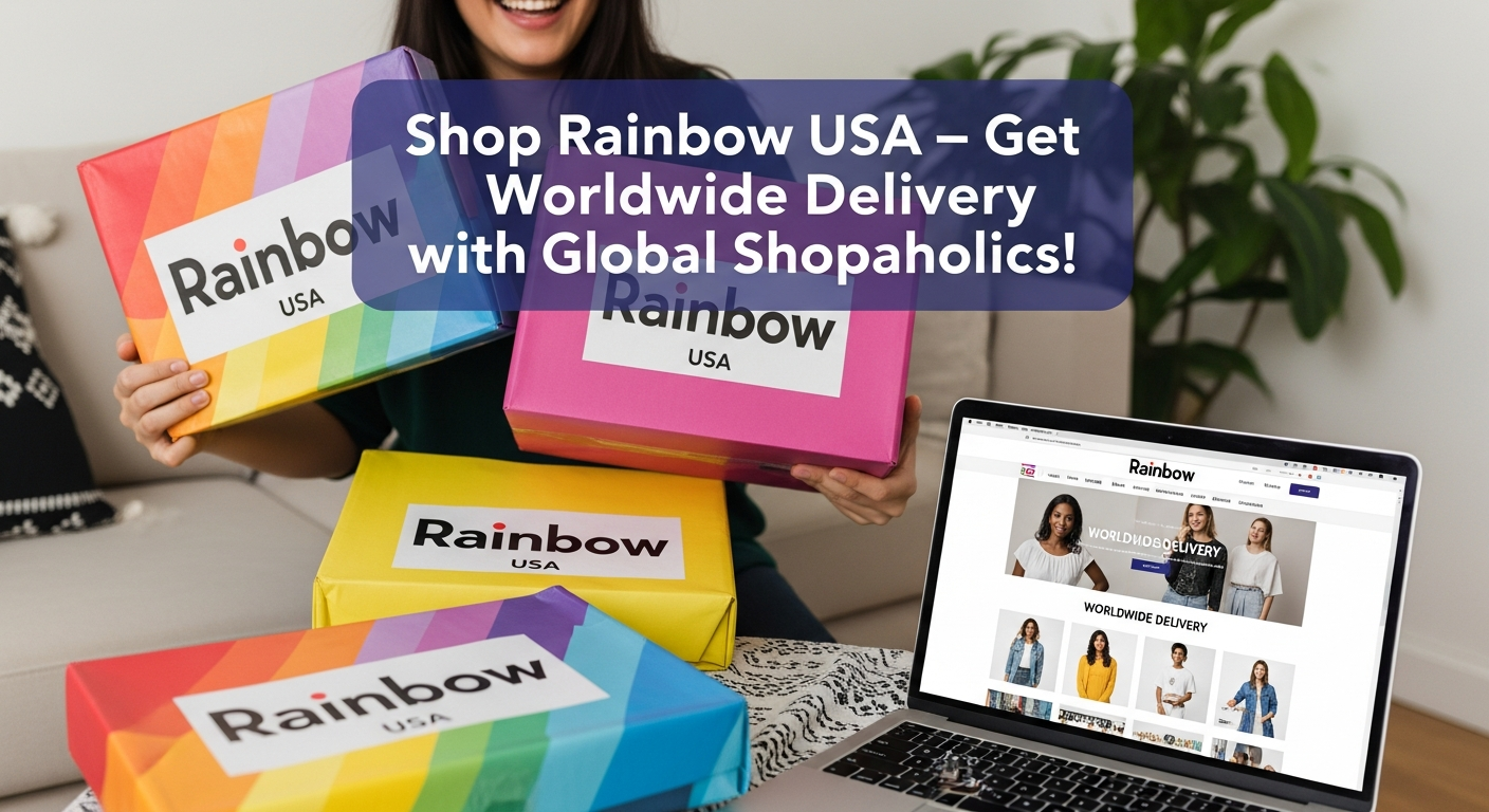 Does Rainbow Shop Ship Internationally from US? Step-by-Step Guide with Global Shopaholics.