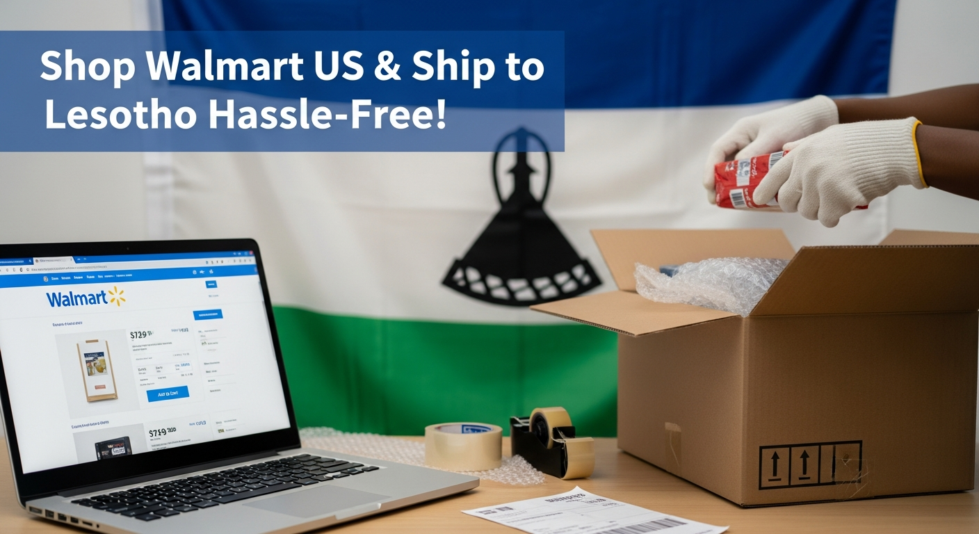 Does Walmart Ship to Lesotho from USA? International Shipping Tips with Global Shopaholics.