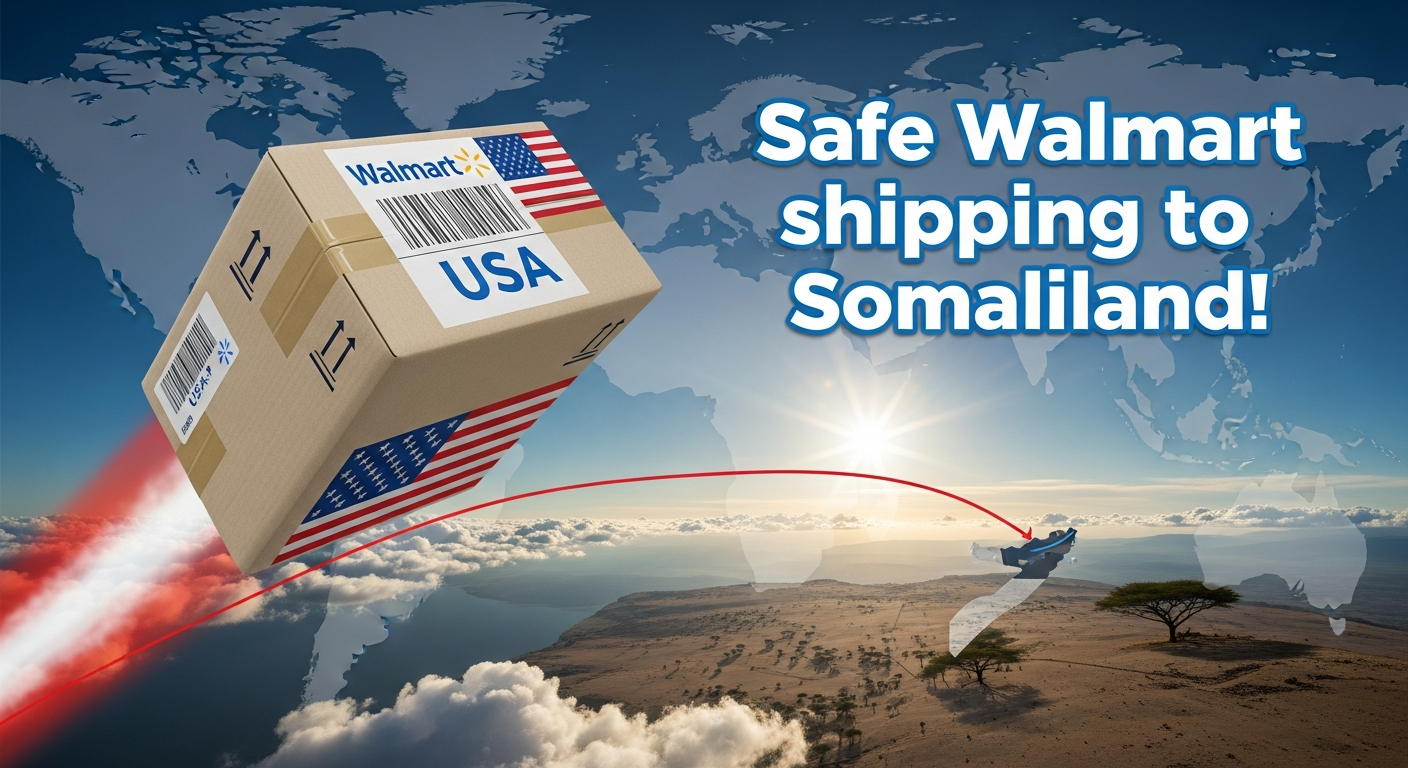 Does Walmart Ship to Somaliland from USA? Shop and Ship Safely with Global Shopaholics.
