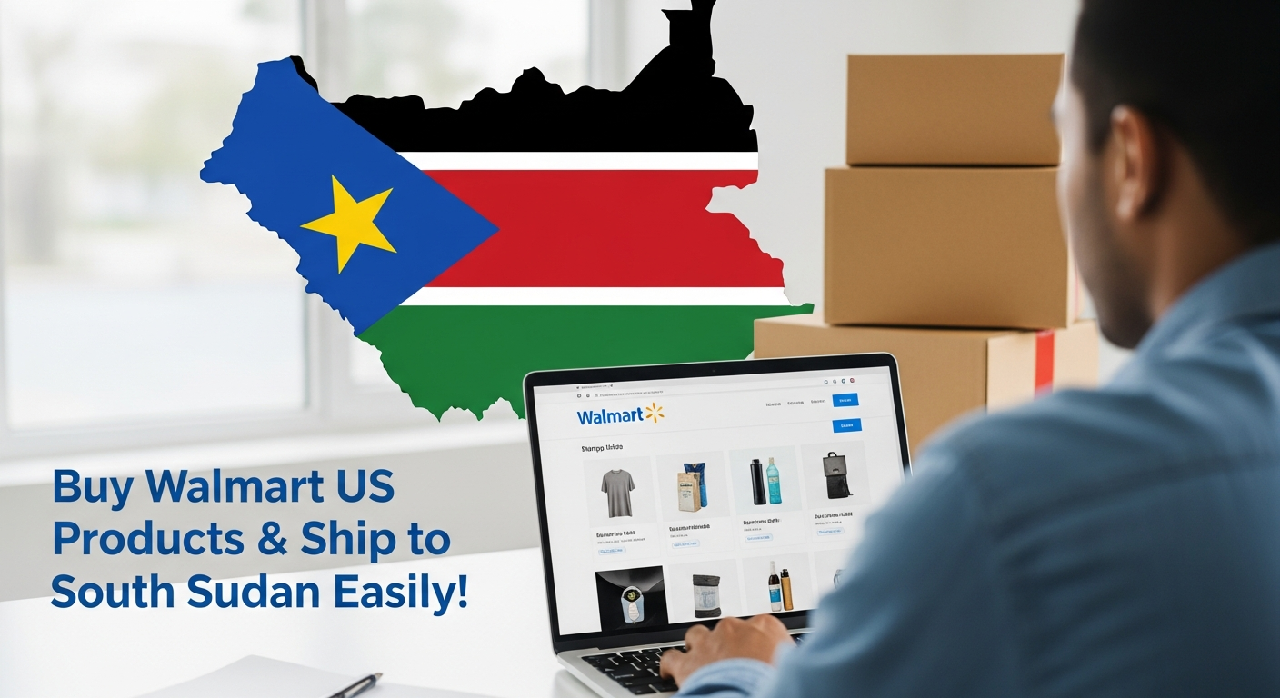 Does Walmart Ship to South Sudan from USA? How to Buy Online with Global Shopaholics.