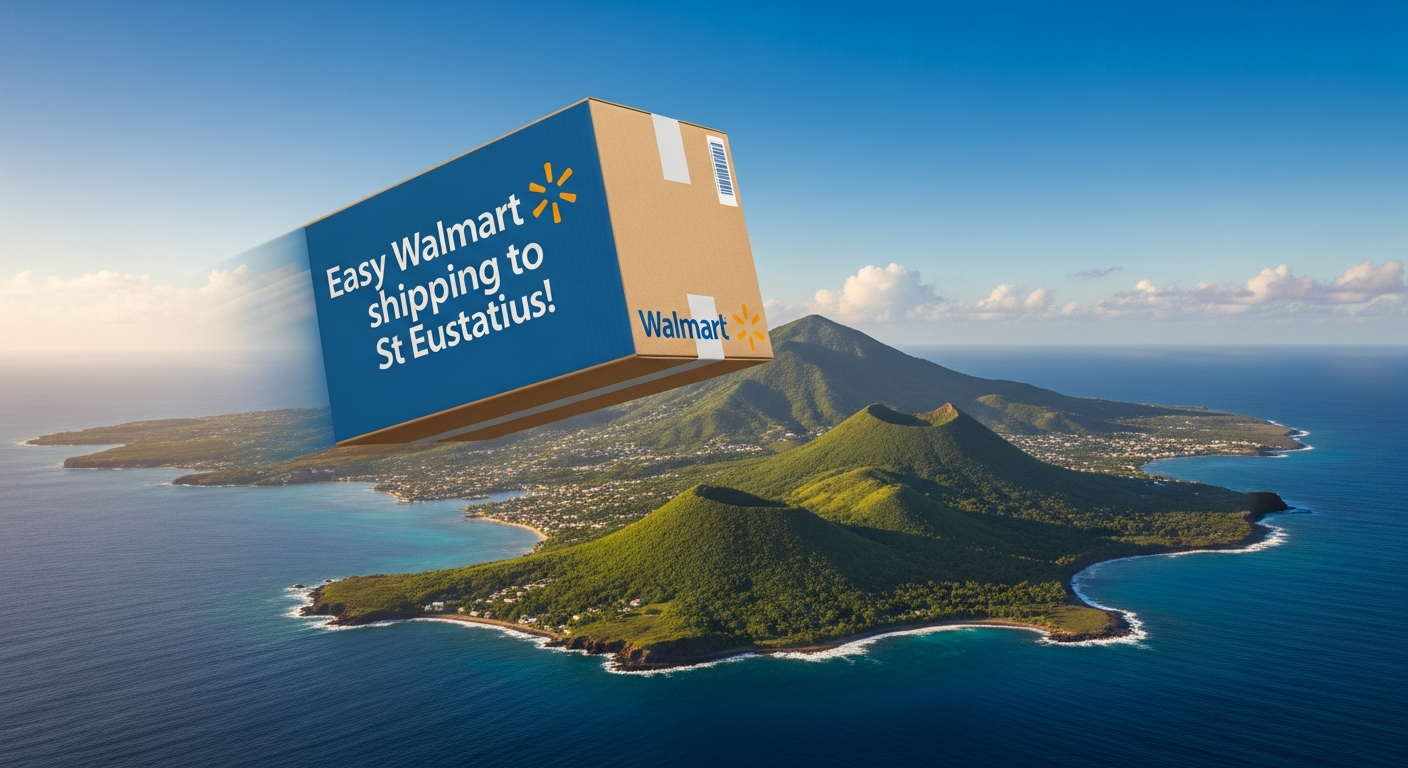 Does Walmart Ship to St Eustatius from USA? International Shipping Made Easy with Global Shopaholics.