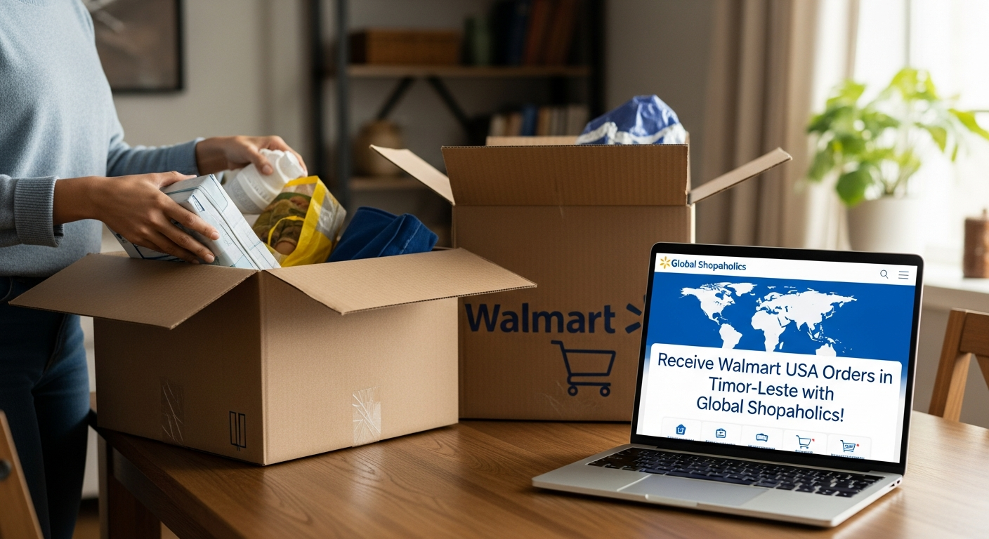 Does Walmart Ship to Timor-Leste from USA? Receive Walmart USA Orders Easily with Global Shopaholics.
