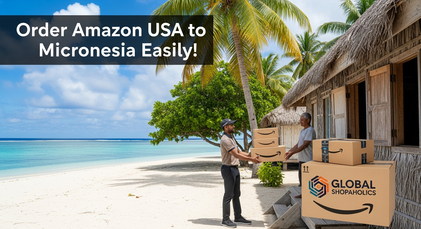 Does Amazon Ship to Micronesia? How to Shop Amazon USA Internationally with Global Shopaholics.