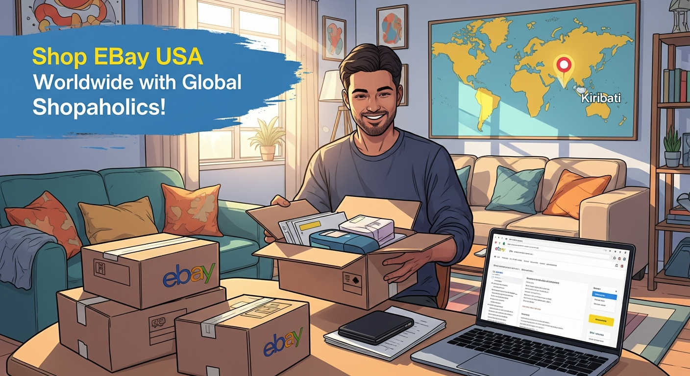 Does eBay Ship to Kiribati from the US? How to Order with Global Shopaholics