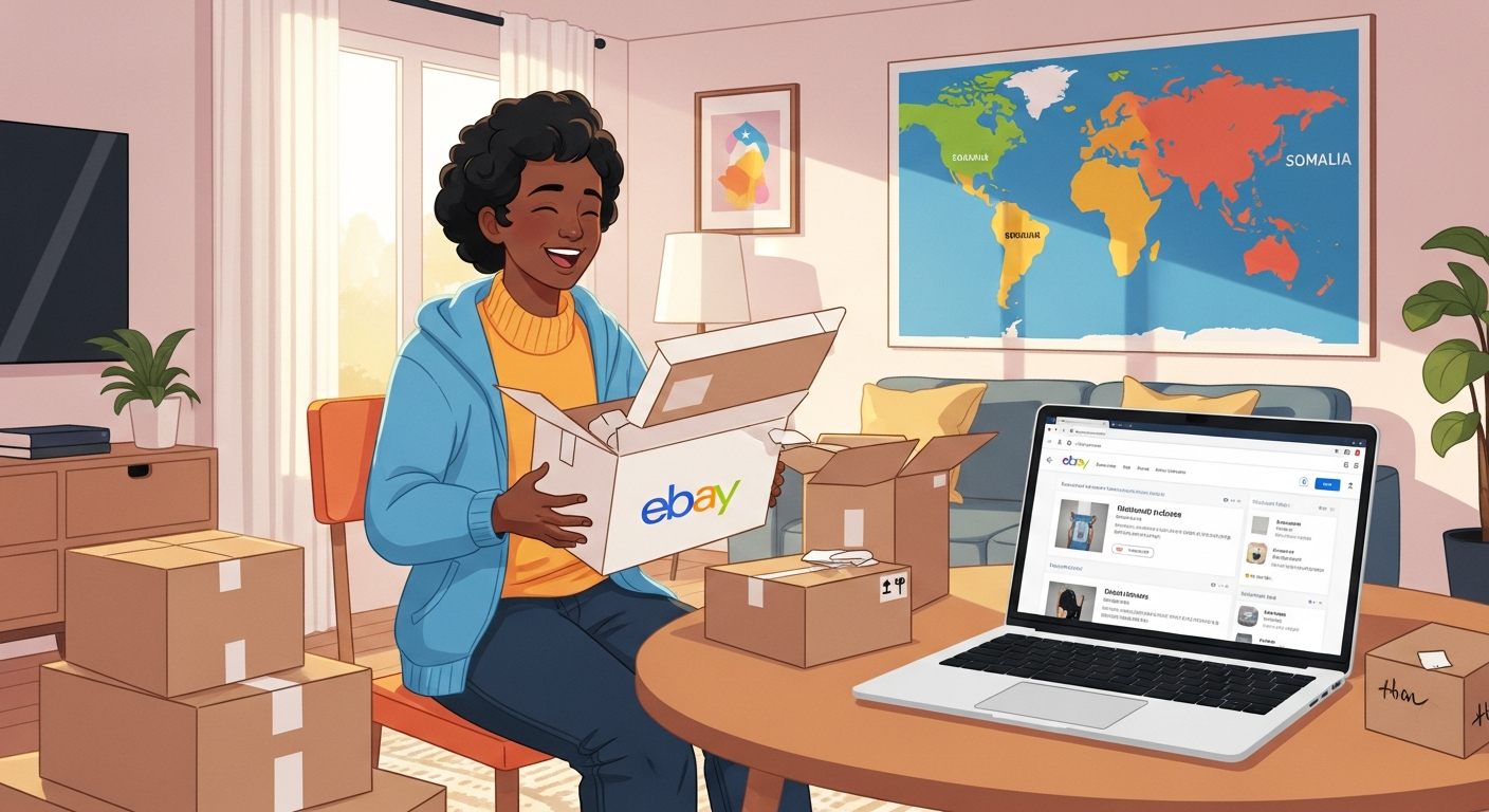 Does eBay Ship to Somalia from the US? How to Get Your Items Delivered with Global Shopaholics.
