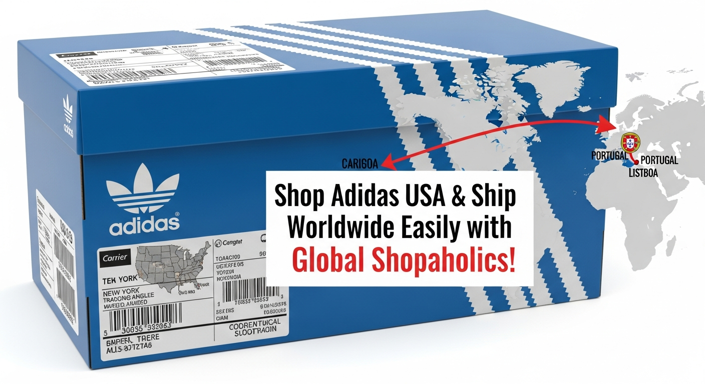 Does Adidas Ship to Portugal from US? Complete Shopping and International Shipping Guide with Global Shopaholics.