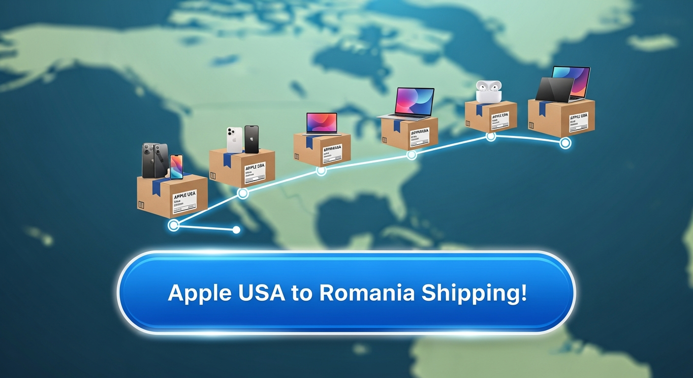 Does Apple Ship to Romania from US? How to Order Apple USA Products with Global Shopaholics.