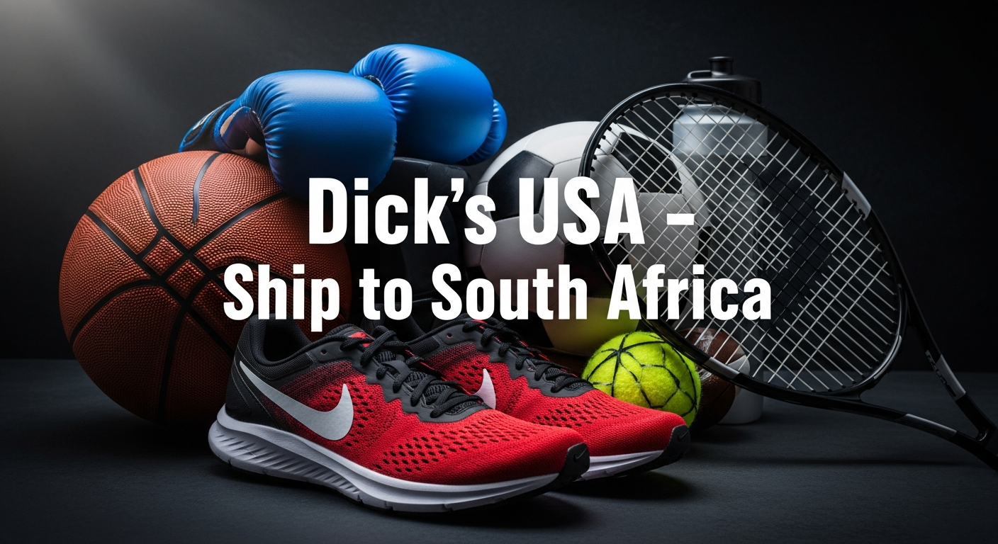 Does Dick’s Sporting Goods Ship to South Africa from the US? Buy Sports Gear from the USA with Global Shopaholics.