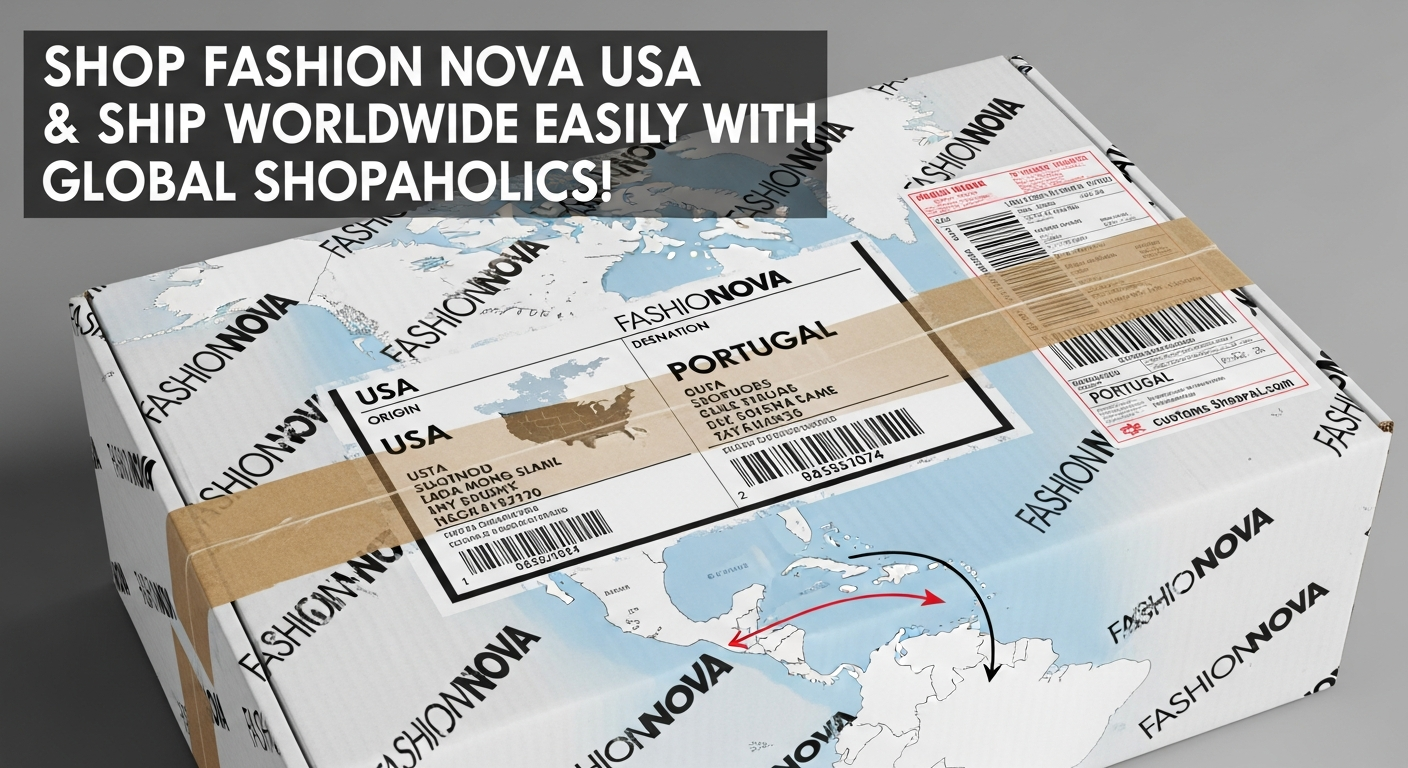 Does Fashion Nova Ship to Portugal from US? Guide to Ordering Fashion Nova USA and Shipping Internationally with Global Shopaholics.
