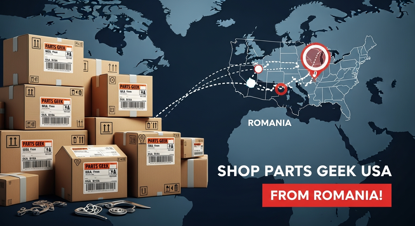 Does Parts Geek Ship to Romania from US? How to Order Car Parts from Parts Geek USA with Global Shopaholics.