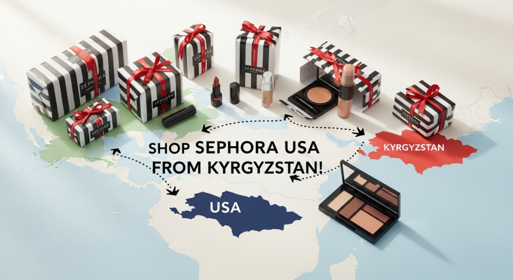 Does Sephora ship to Kyrgyzstan from US