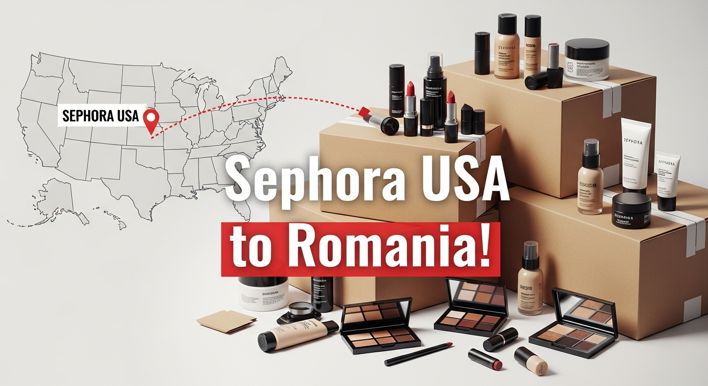 Does Sephora Ship to Romania from US? Buy Sephora USA Beauty Products with Global Shopaholics.