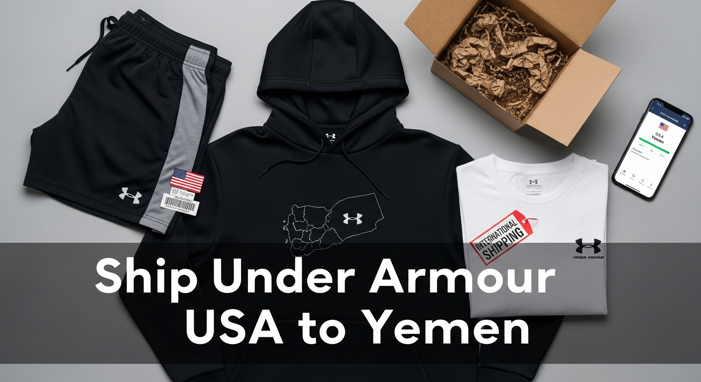 Does Under Armour ship to Yemen from US? Buy Under Armour USA Sportswear with Global Shopaholics.
